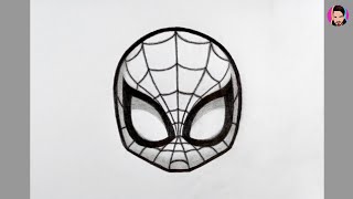 How To Draw Spider – Man Step by Step  Spiderman Drawing Tutorial [upl. by Eiramanig]