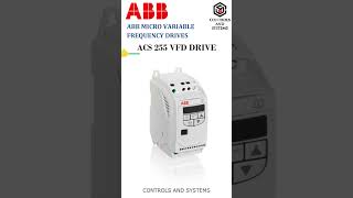 ABB LOW VOLTAGE VFD DRIVES PART1  controlsandsystems [upl. by Judus]