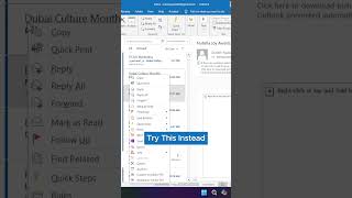 Outlook Trick How to Automatically Move Emails to Folders in Microsoft Outlook shorts outlook [upl. by Nabetse]