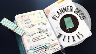 Planner Deco Week 45 Pocket Moleskine Weekly Planner [upl. by Orson284]