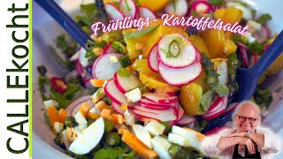 Kartoffelsalat frisch und lecker Dieses Rezept wirst Du lieben [upl. by Dlnaod624]