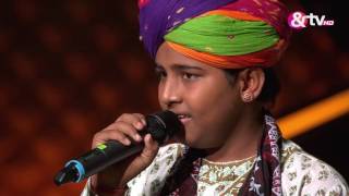 Jasu Khan  Blind Audition  Episode 4  July 31 2016  The Voice India Kids [upl. by Ayhay231]