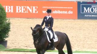 Helen Langehanenberg  Damsey  Grand Prix Kür  MaimarktTurnier [upl. by Blasien]