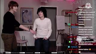 L and RaeMishkali and Svatti do the cutest romantic dance ever as L Lawliet and Light Yagami 💙🖤 [upl. by Egarton40]