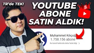 TRNİN EN İYİSİ  YOUTUBE ABONE SATIN ALDIK   Youtube Abone Satın Alma 2023 [upl. by Gottuard]