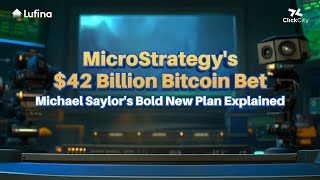 MicroStrategy MSTR announces 42 Billion in bitcoin buying spree [upl. by Timrek]