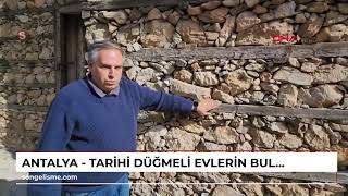 ANTALYA  Tarihi düğmeli evlerin bulunduğu Ormana dünyanın en iyi turizm köyü seçildi [upl. by Edmanda]