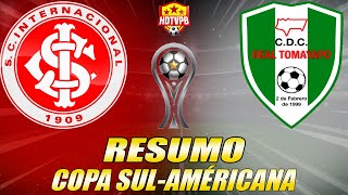 Inter e Real Tomayapo Ficaram no empate em 0 a 0 Pela SulAméricana [upl. by Acireh]