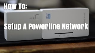 How To Set Up a Powerline Adapter Network  with WiFi Range Extending [upl. by Ahsinwad]