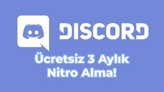 Epic Games Discord Nitro Alma Bedava  Ücretsiz 3 Aylık Nitro Nasıl Alınır [upl. by Joslyn]