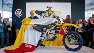 2025 Yamaha YZ 450F finally introduced [upl. by Suoivatram]