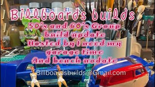 50’s and 60’s on Steelies group build update hosted by I need my garage time and bench tour update [upl. by Pinelli385]