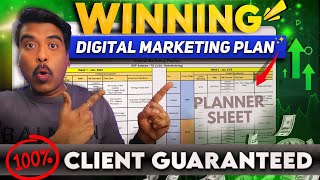 Complete Digital Marketing Strategy Planner for USA Client FREE Template Step by Step Guide [upl. by Schreibman]