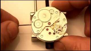 ETA UNITAS 6498 1 SWISS MADE MECHANICAL WATCH MOVEMENT SIMILAR TO 6497 [upl. by Niwdla]