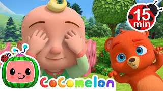 Hide amp Seek Animal Time  15 MIN LOOP  CoComelon Animal Time  Nursery Rhymes [upl. by Luas994]