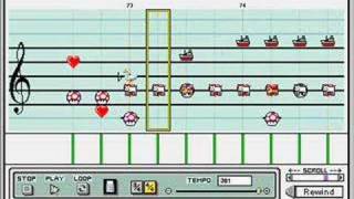 Lufia 2 Sinistral Battle Theme on Mario Paint Composer [upl. by Yeslrahc]