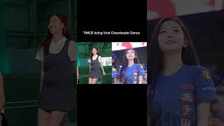 TWICE Nayeon and Mina doing PIKKI PIKKI CHEERLEADER DANCE [upl. by Nuahs]