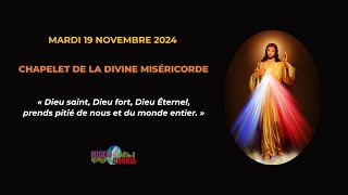 Chapelet de la Divine Miséricorde du mardi 19 novembre 2024 avec Hélène de la Grâce [upl. by Richie]