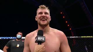 UFC 254 Alexander Volkov Octagon Interview [upl. by Orna580]