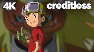 「4K CREDITLESS」Digimon Frontier OP  FIRE [upl. by Henricks977]