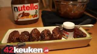 Dadels vullen met Nutella [upl. by Ani]