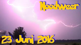 Noodweer 23 Juni 2016 [upl. by Assek]