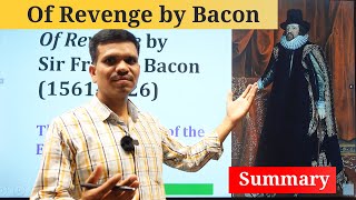 Of Revenge by Sir Francis Bacon  Theme amp LinetoLine Analysis literaturesimply [upl. by Goldy]