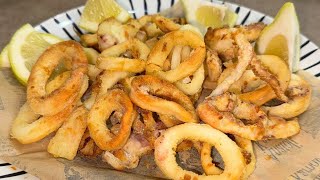 CALAMARI CROCCANTI FRITTI IN FRIGGITRICE AD ARIA [upl. by Hubbard]