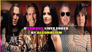 9 Famous Lives Ended By Alcoholism alcohol alcoholismawareness alcoholismtreatment alcoholabuse [upl. by Oicneconi]