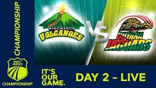 Windwards v Guyana  Day 2  West Indies Championship  Friday 7 December 2018 [upl. by Snider]