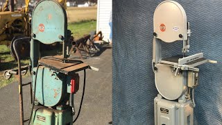 Delta 14quot Bandsaw Restoration  How To Restore Your Classic Bandsaw Machine [upl. by Jamel]