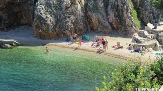 Zgribnica beach Vrbnik Krk [upl. by Shaper]