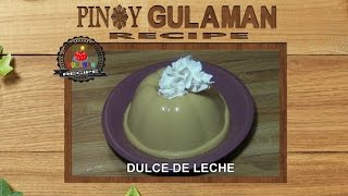 DULCE DE LECHE Pinoy Gulaman Recipe [upl. by Akihsat850]