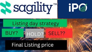 Listing day strategy Sagility india IPO  listing price Sagility ipo  Sagility india IPO GMP [upl. by Mercier980]