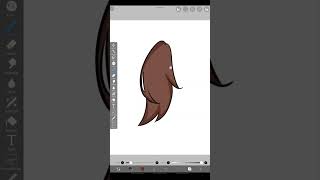 Tutorial Mewarnai Rambut Di Ibis Paint [upl. by Llirrehs]