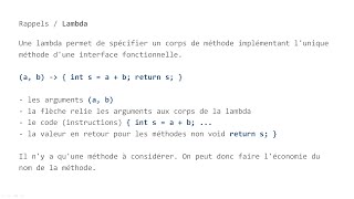 Certification JAVA  Jour 33  Interfaces fonctionnelles [upl. by Mook]