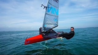 Tips for getting started in Moth Sailing with Mike Lennon from Lennon Sails [upl. by Devy]