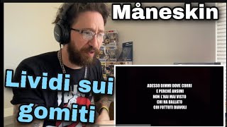 METALHEAD REACTS Måneskin  Lividi sui gomiti [upl. by Erdnaek]