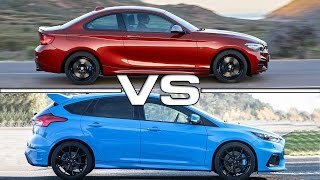 2018 BMW M240i vs 2016 Ford Focus RS [upl. by Latreese645]