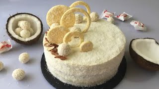 Raffaello cake recipe  cake Raffaello recipe  Cooking with Sumi [upl. by Helfand955]