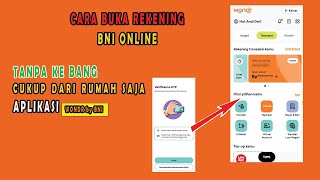 TERBARU  Cara Buka Rekening BNI Terbaru via Online  Tanpa Datang Ke Bank Langsung [upl. by Neehar692]