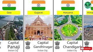 Every Capital City of Indian State [upl. by Rodablas]