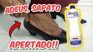 👢ACABOU O SOFRIMENTO👠🥾COMO LACEAR ALARGAR SAPATO APERTADO  NUNCA MAIS VAI APERTAR E NEM MACHUCAR [upl. by Origra]