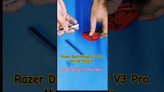 Razer DeathAdder V3 Pro Mouse Repair gaming razermouse gamingvideos shorts ytshorts [upl. by Sneve]