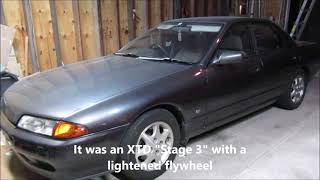 1992 Nissan Skyline R32 Manual Swap Part 3 [upl. by Netsruk501]