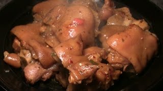 Soul Food PIGs FEET Recipe How To Make Tender Juicy Flavorful Pigs Feet [upl. by Cohbath275]