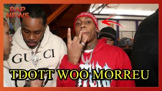 RAP NEWS A MORTE DE TDOTT WOO [upl. by Htidirrem]