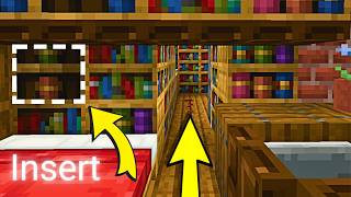 The Secret Bookshelf Door Tutorial [upl. by Ennirok]