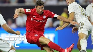 Robert Lewandowski scores in Bayern Munich win vs Real Madrid  International Champions Cup [upl. by Edmond]