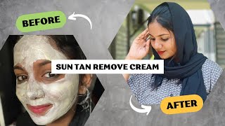 ഒറ്റ യൂസില് ഇത്രക്ക് മാറ്റോ 😳RAAGA SUN TAN REMOVE CREAM REVIEW [upl. by Doy]